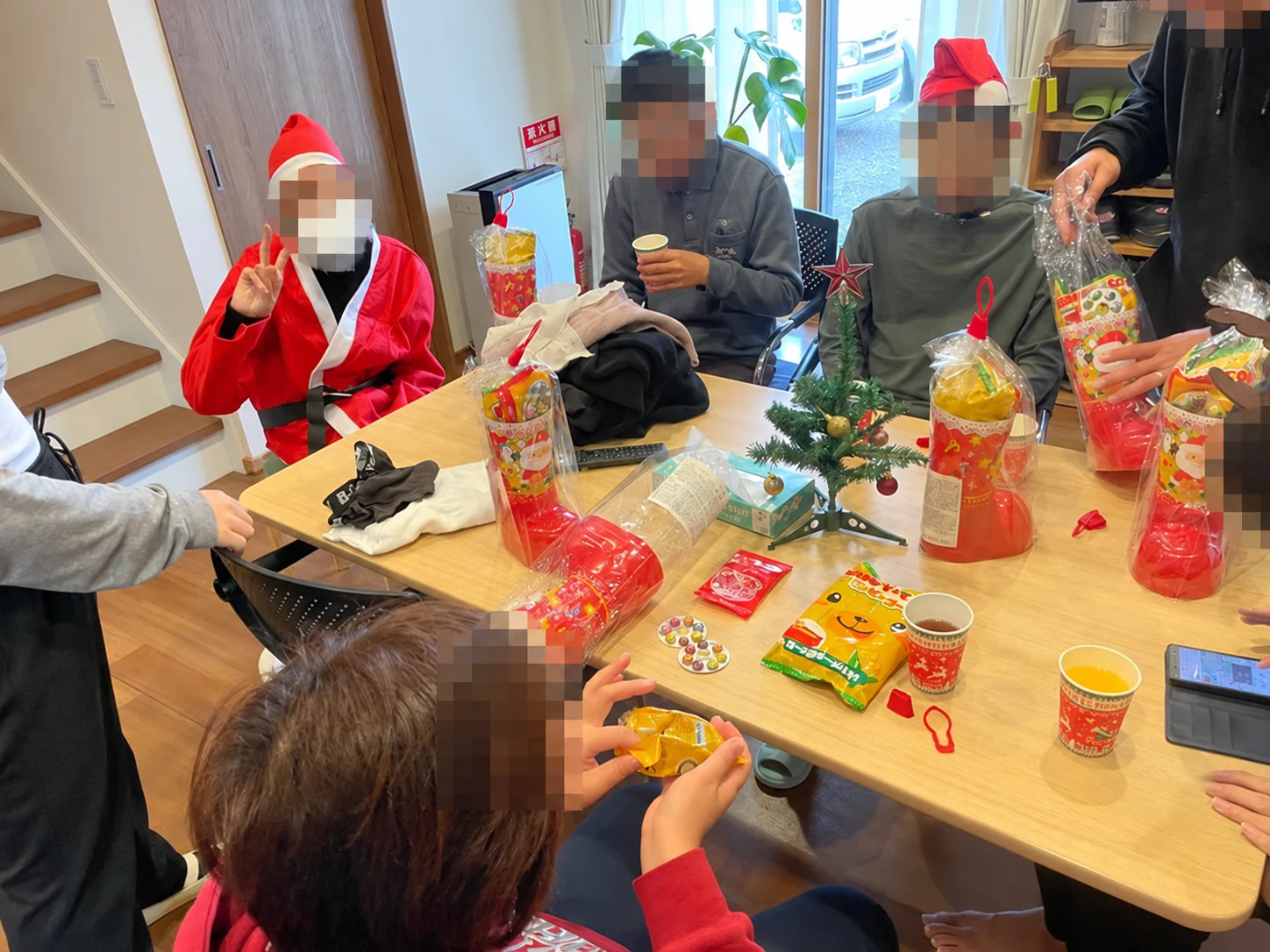ホームでのクリスマス会